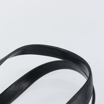 Chanel Chocolate Bar CC Tote Quilted Leather, BLACK, LEATHER, Tote bag