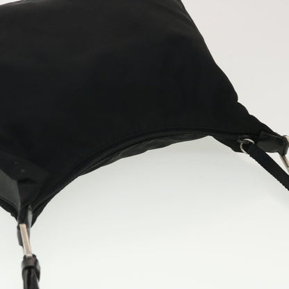 Prada Vintage Shoulder Bag Tessuto, BLACK, NYLON, Shoulder bag
