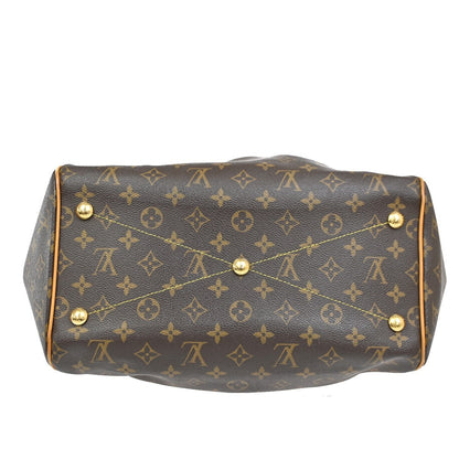 Louis Vuitton Tivoli Handbag Monogram Canvas, BROWN, CANVAS, Handbag