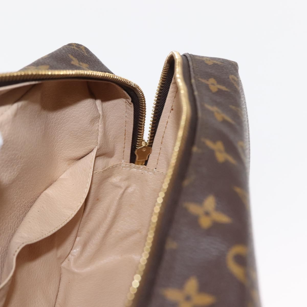 Louis Vuitton Trousse Toilette Monogram Canvas, BROWN, CANVAS, Clutche & pouche