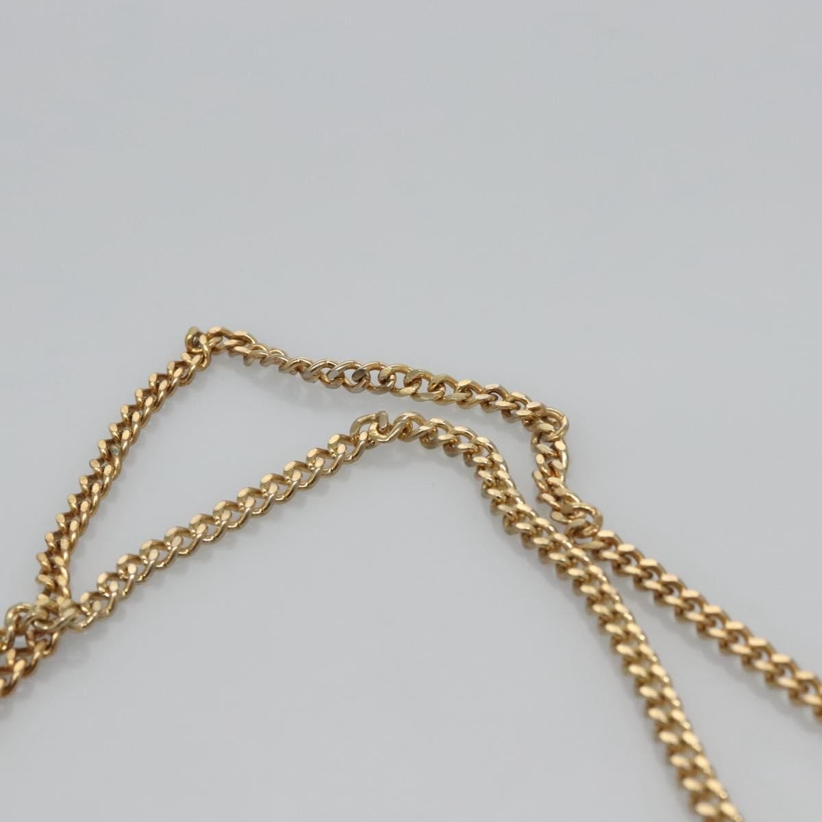 Christian Dior Vintage Chain Flap Shoulder Bag Diorissimo Canvas, BLACK, CANVAS, Shoulder bag