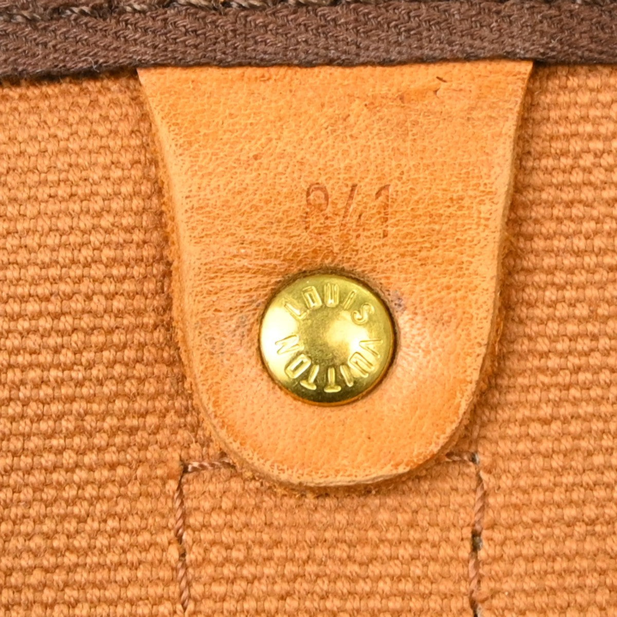 Louis Vuitton Keepall Bandouliere Bag Monogram Canvas, Brown, Canvas, Travel Bag
