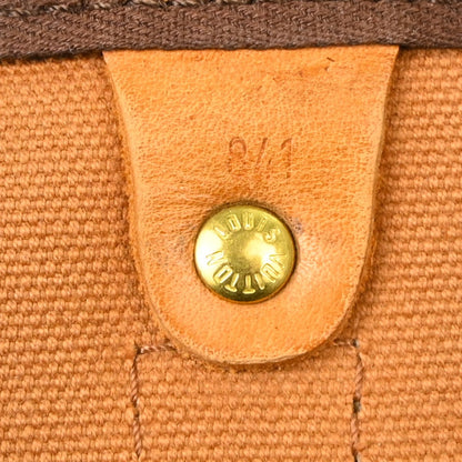 Louis Vuitton Keepall Bandouliere Bag Monogram Canvas, Brown, Canvas, Travel Bag