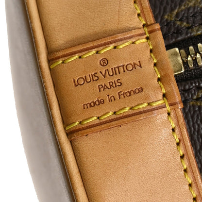 Louis Vuitton Alma Handbag Monogram Canvas, BROWN, CANVAS, Handbag