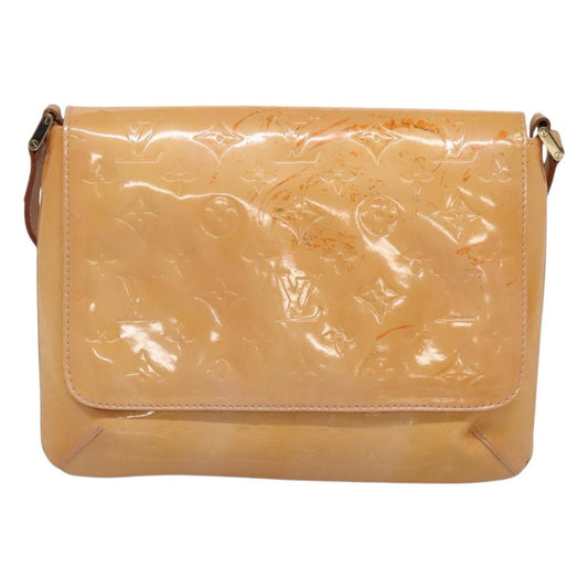 Louis Vuitton Thompson Street Handbag Monogram Vernis, BEIGE, PATENT_LEATHER, Handbag