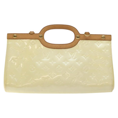 Louis Vuitton Roxbury Drive Handbag Monogram Vernis, BEIGE, PATENT_LEATHER, Handbag