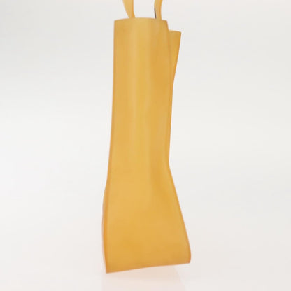 Chanel Jelly Tote Rubber, YELLOW, RUBBER, Tote bag