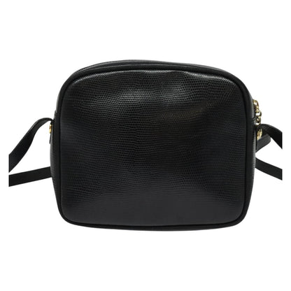 Salvatore Ferragamo Vara Bow camera Shoulder Bag Leather, BLACK, LEATHER, Shoulder bag