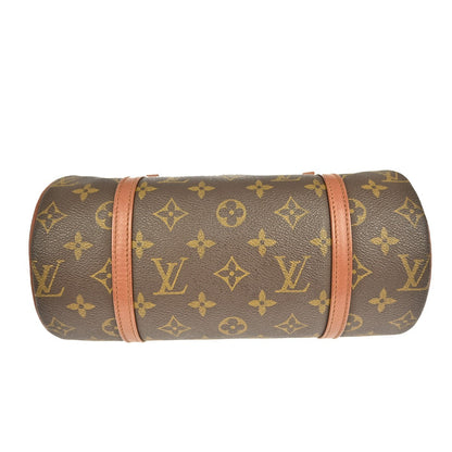 Louis Vuitton Papillon Handbag Monogram Canvas, BROWN, CANVAS, Handbag