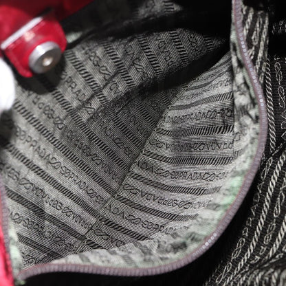 Prada Vintage Tote Tessuto, RED, NYLON, Tote bag