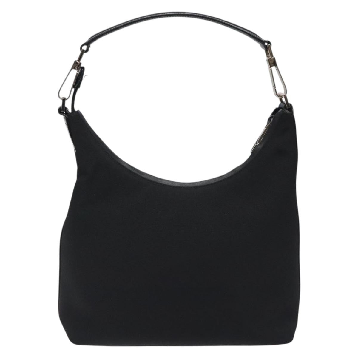 Gucci Zip Hobo Nylon, BLACK, NYLON, Shoulder bag