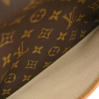 Louis Vuitton Deauville Handbag Monogram Canvas, BROWN, CANVAS, Handbag