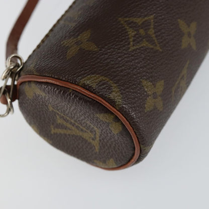 Louis Vuitton Papillon Pochette Monogram Canvas, BROWN, CANVAS, Clutche & pouche