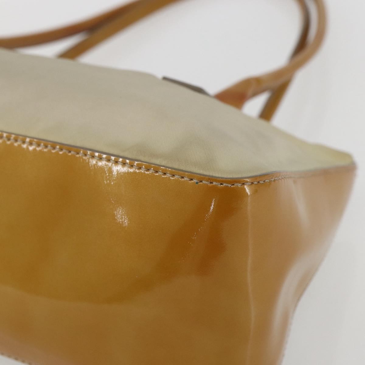 Prada Vintage Handbag Tessuto, BEIGE, NYLON, Handbag