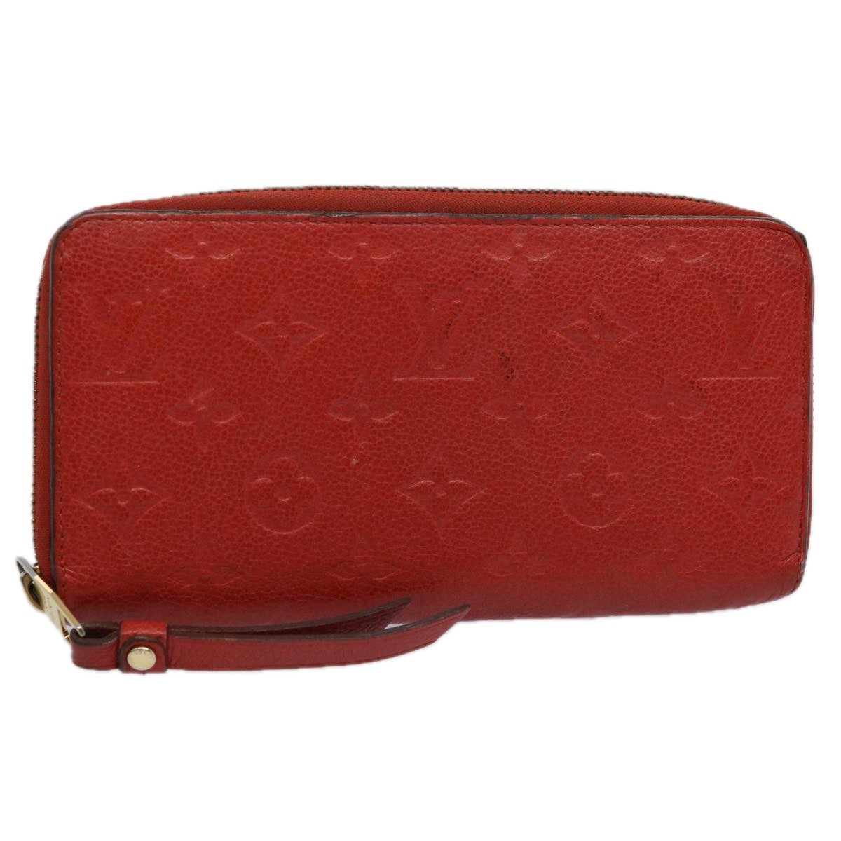 Louis Vuitton Portefeuille zippy Monogramme Empreinte Monogramme Empreinte, RED, LEATHER, Wallets