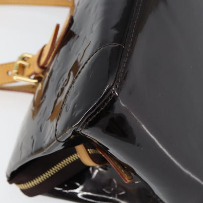 Louis Vuitton Rosewood Avenue Handbag Monogram Vernis, PURPLE, PATENT_LEATHER, Shoulder bag