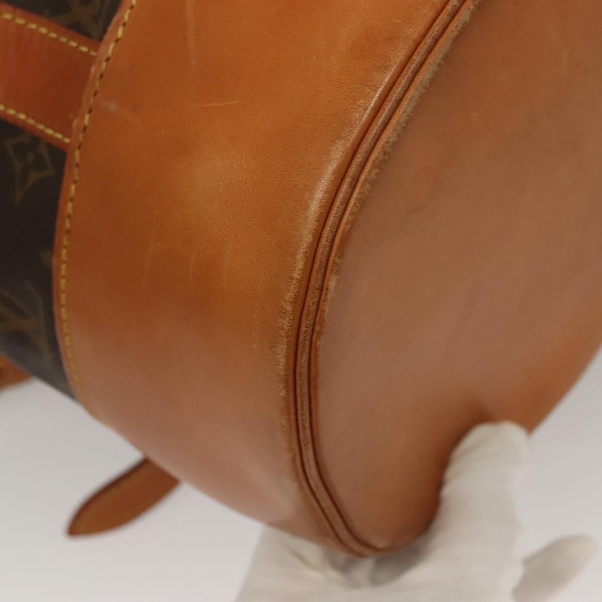 Louis Vuitton Randonnee Backpack Monogram Canvas, BROWN, CANVAS, Shoulder bag