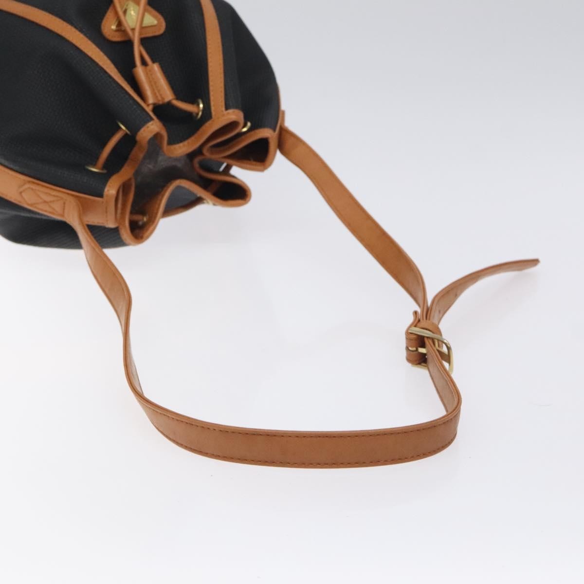 Saint Laurent Vintage Shoulder Bag Canvas, BLACK, CANVAS, Shoulder bag