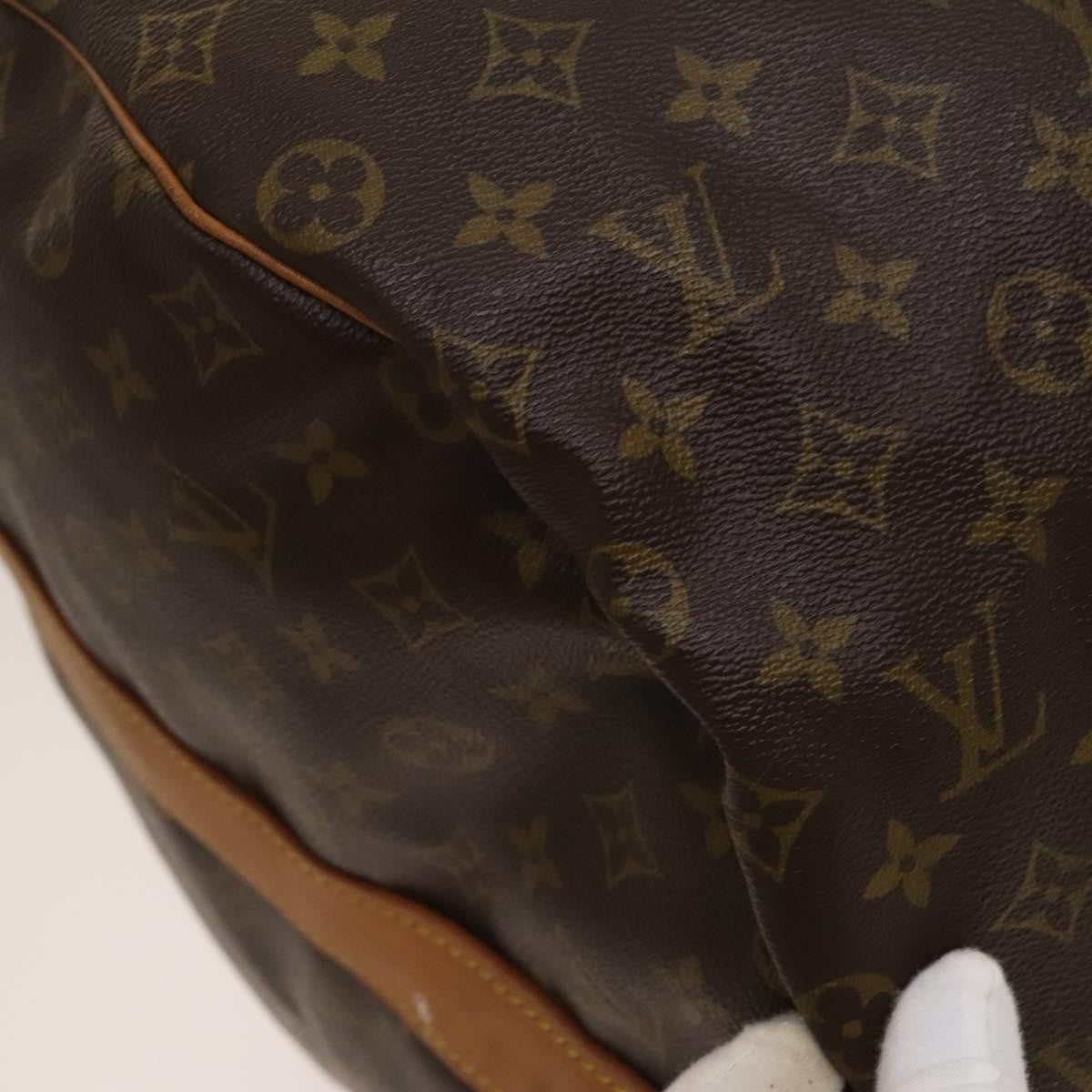 Louis Vuitton Sac Polochon Handbag Monogram Canvas, BROWN, CANVAS, Handbag