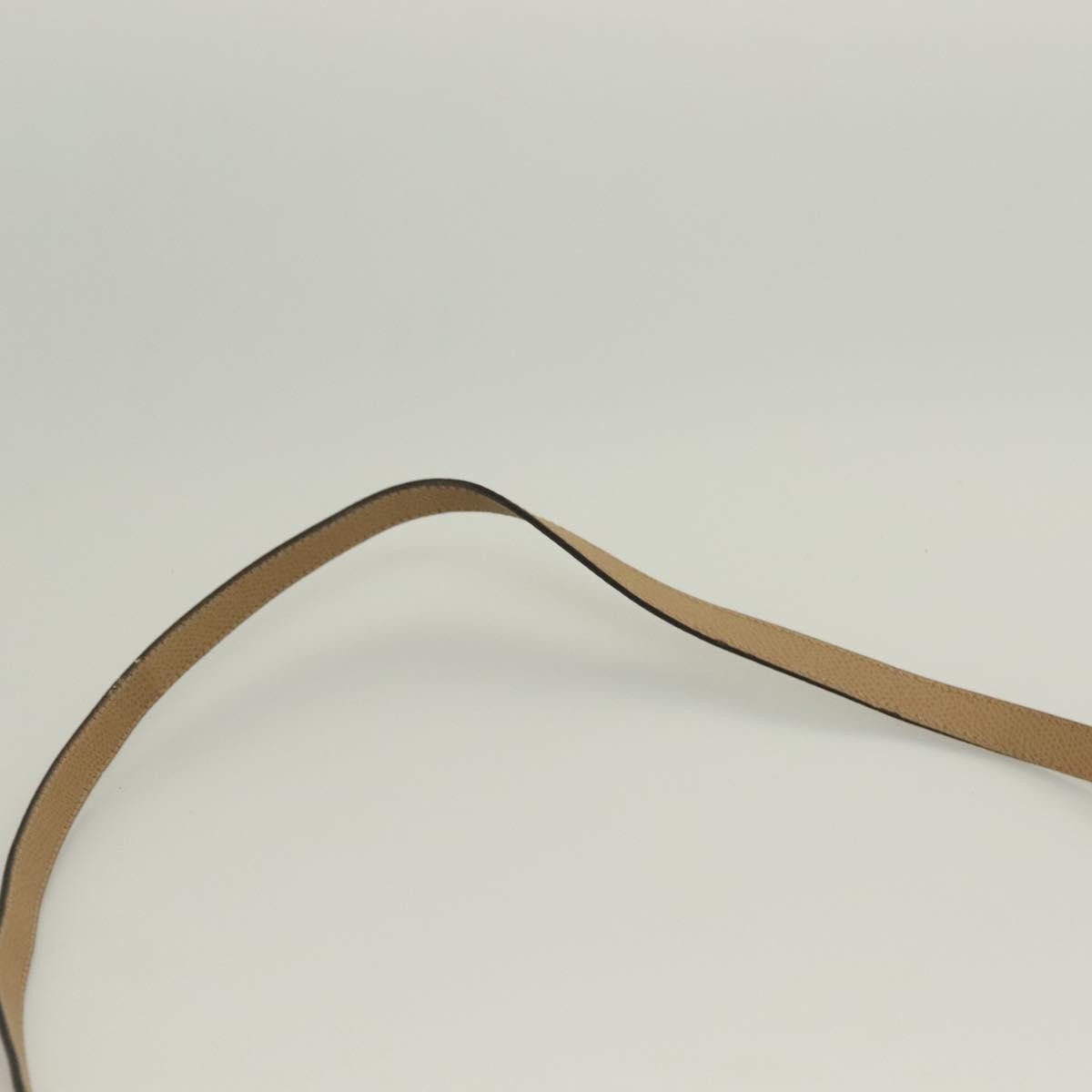 Christian Dior Vintage Honeycomb Shoulder Bag Leather, BEIGE, LEATHER, Shoulder bag