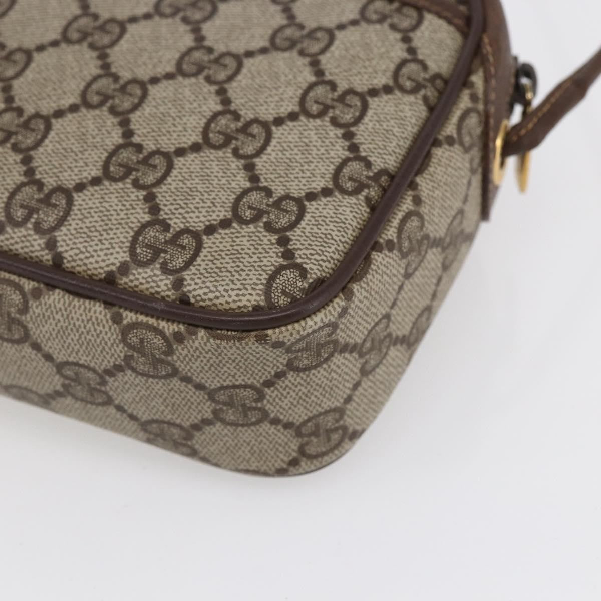 Gucci Micro GG supreme shoulder bag GG canvas, BEIGE, CANVAS, Shoulder bag