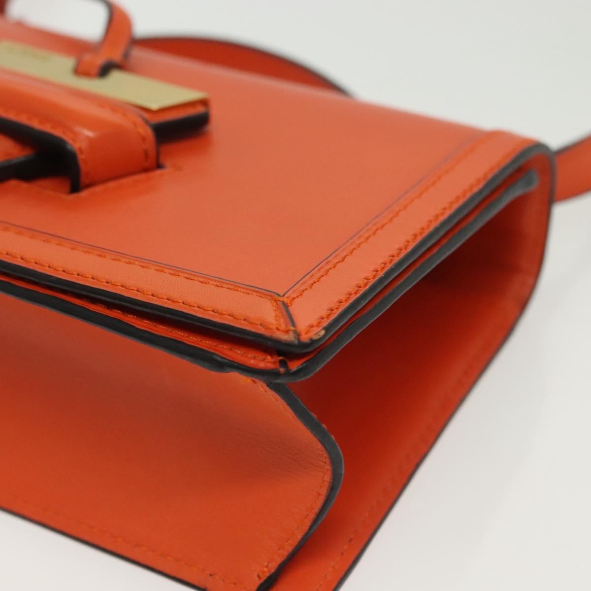 Loewe Barcelona Shoulder Bag Leather, ORANGE, LEATHER, Shoulder bag