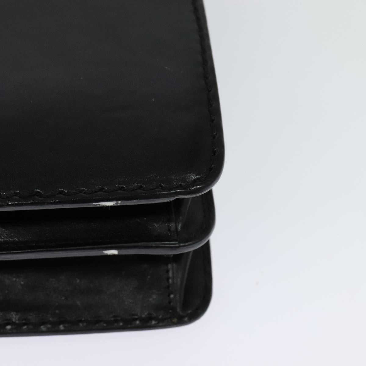 Chloe Louise Shoulder Bag Leather, BLACK, LEATHER, Shoulder bag