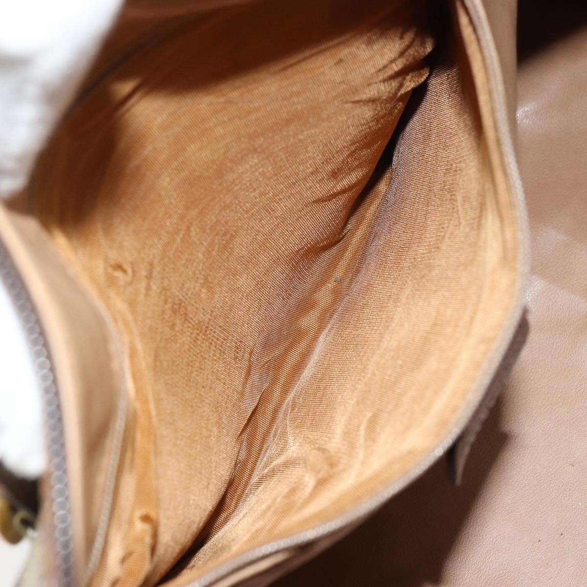 Gucci Vintage Duffle Bag GG Coated Canvas, BEIGE, CANVAS, Travel bag