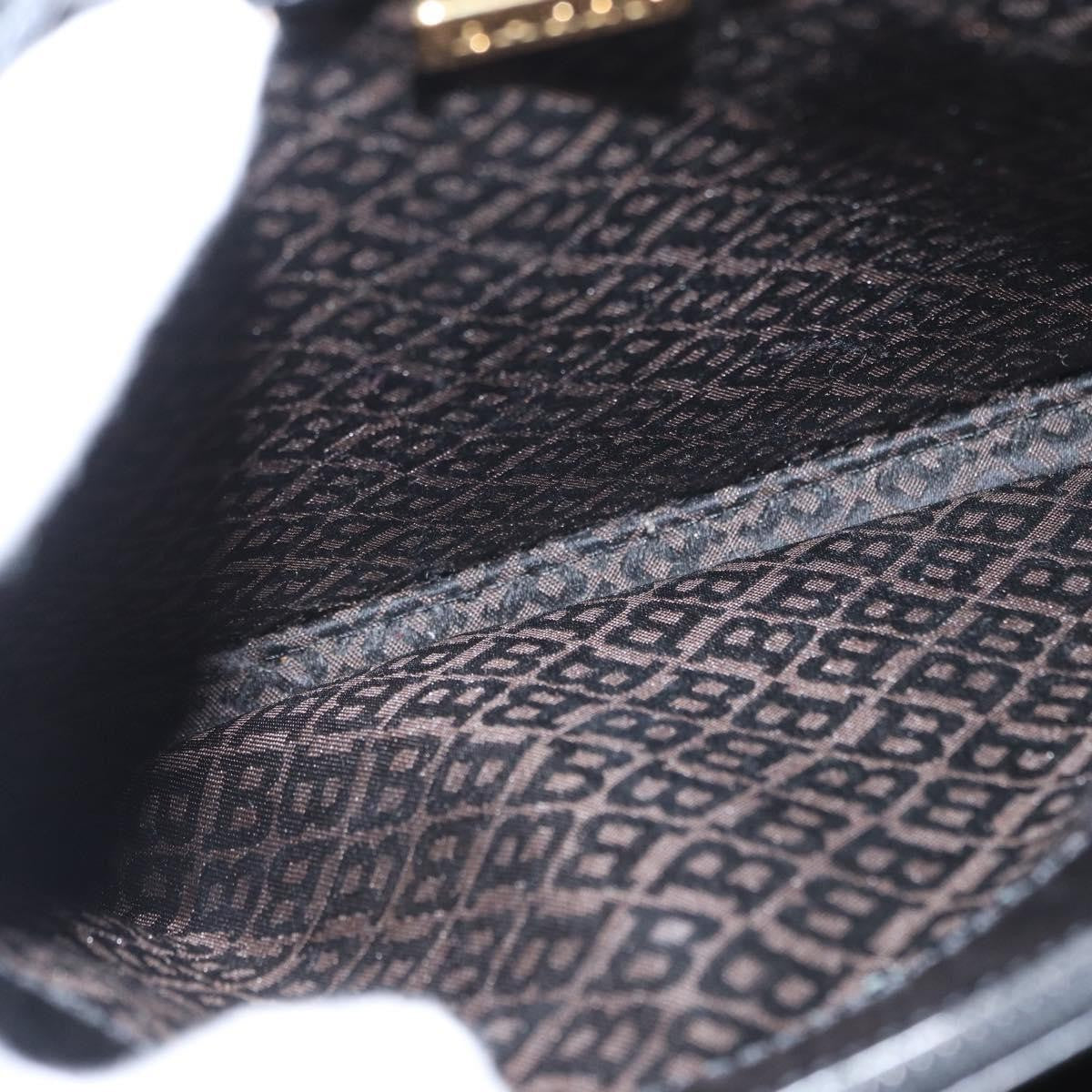 Bally Vintage Shoulder Bag Leather, BLACK, LEATHER, Shoulder bag