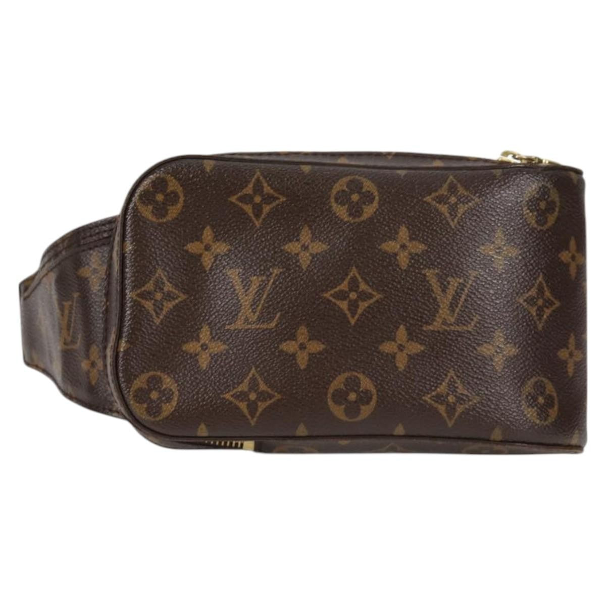 Louis Vuitton Geronimos Waist Bag Monogram Canvas, BROWN, CANVAS, Shoulder bag