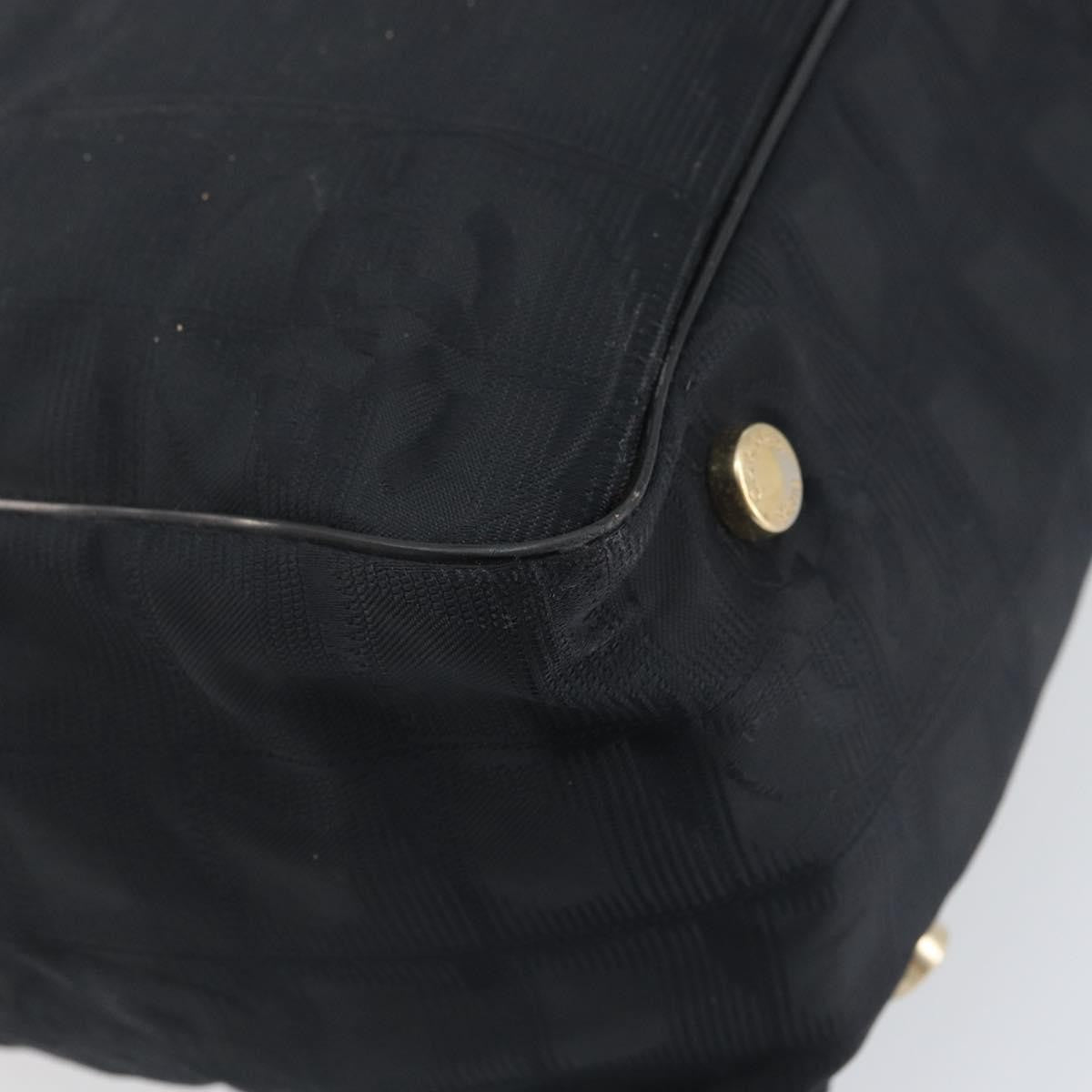 Chanel Travel Line Tote Nylon, BLACK, NYLON, Tote bag