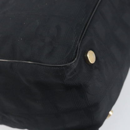 Chanel Travel Line Tote Nylon, BLACK, NYLON, Tote bag