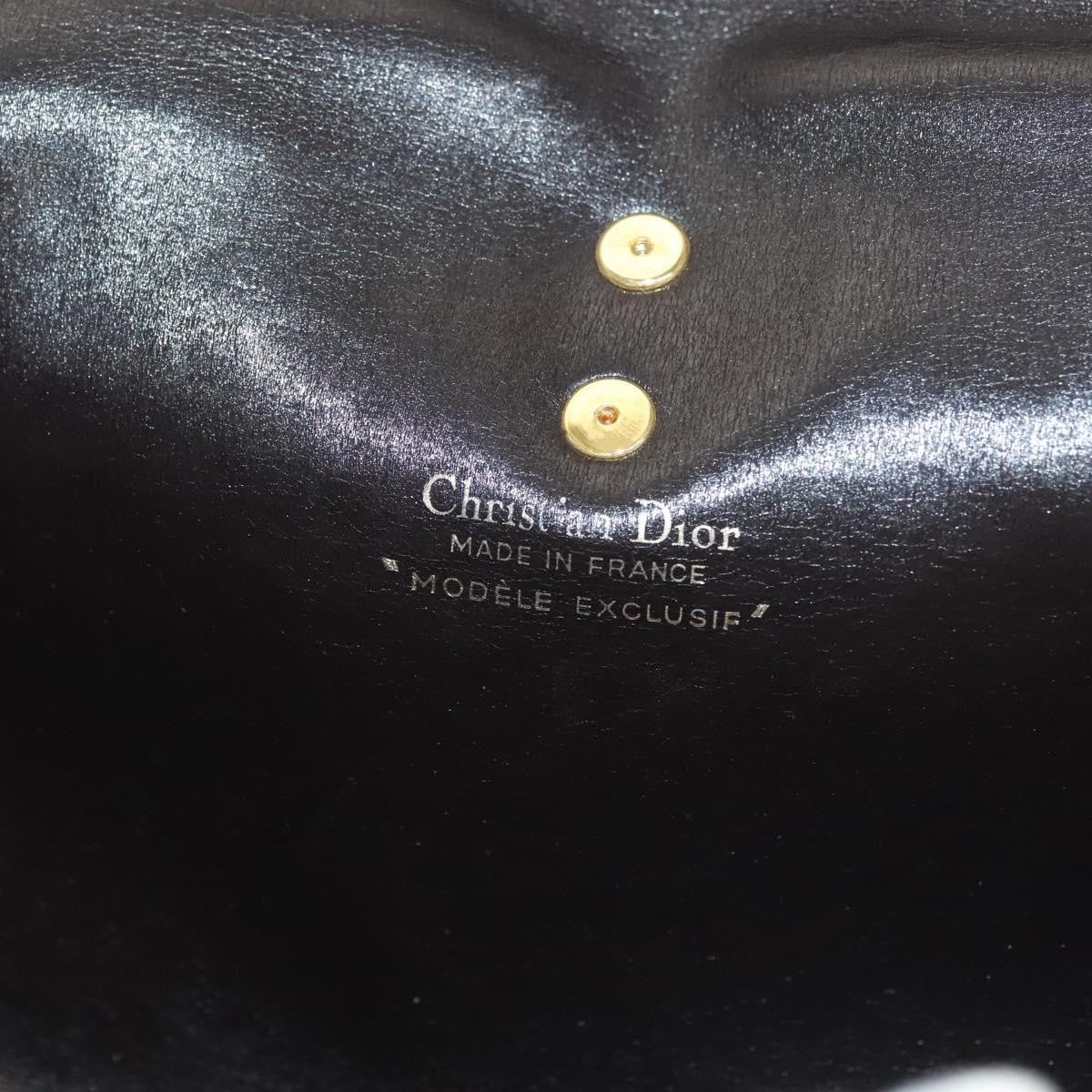 Christian Dior Vintage Trotter Shoulder Bag Canvas, BROWN, CANVAS, Shoulder bag