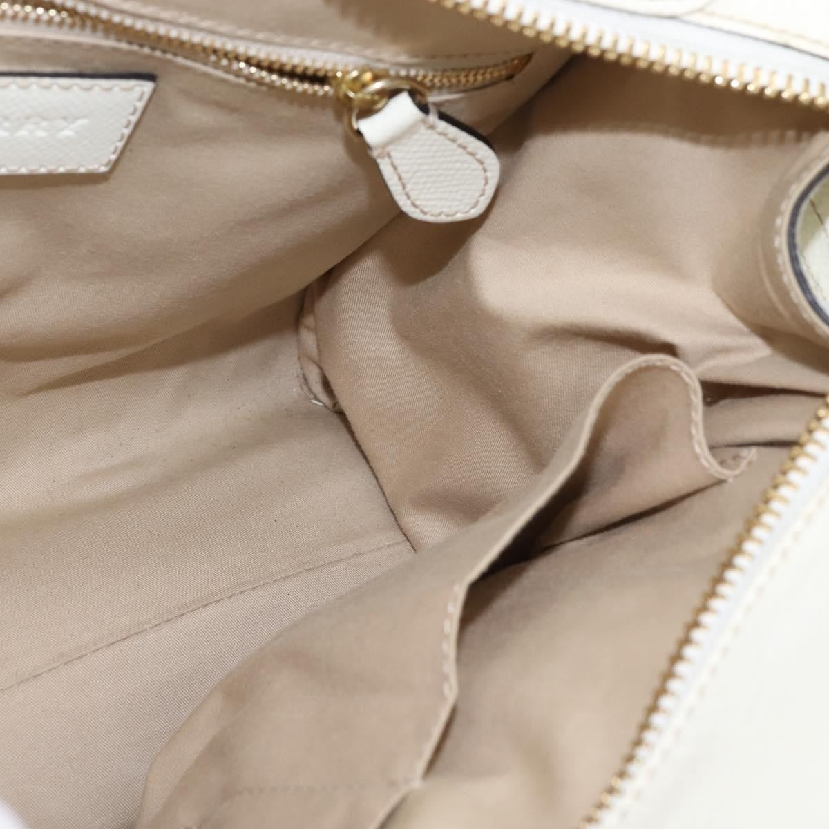 Burberry Minford Satchel Haymarket Coated Canvas, BEIGE, CANVAS, Tote bag