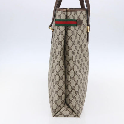 Gucci Vintage tote GG Canvas, BEIGE, PVC, Tote bag