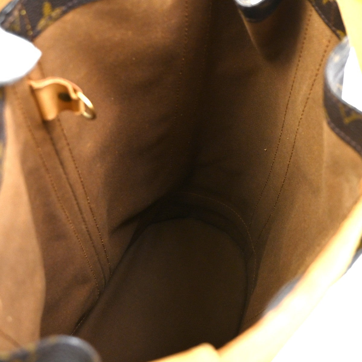 Louis Vuitton Randonnee Backpack Monogram Canvas, BROWN, CANVAS, Shoulder bag