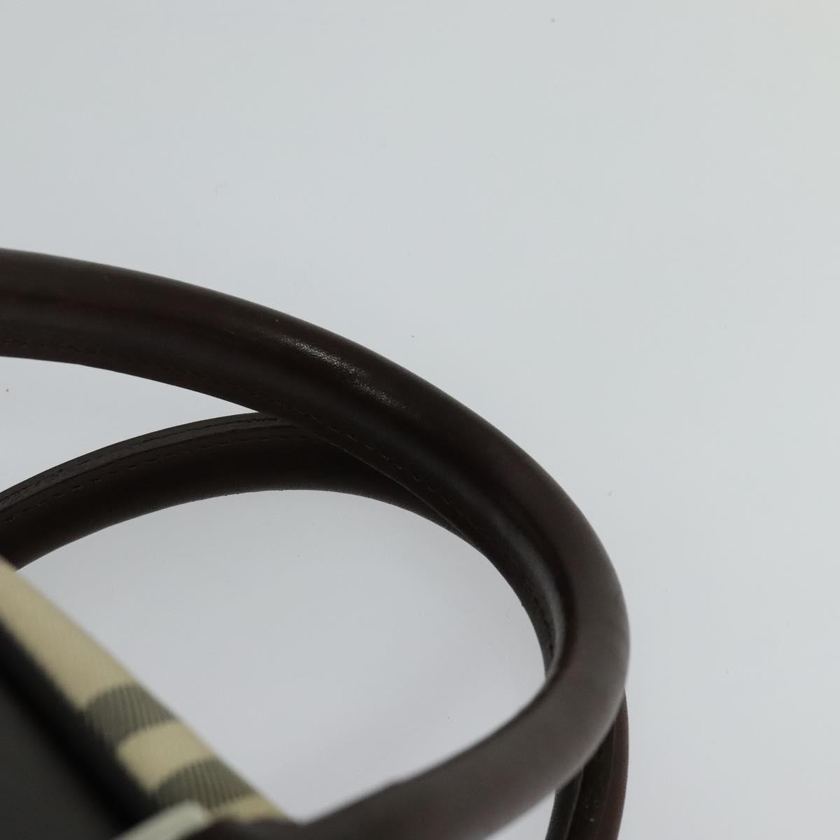 Burberry Vintage Zip Around Duffle Bag House Check Canvas, BEIGE, CANVAS, Travel bag