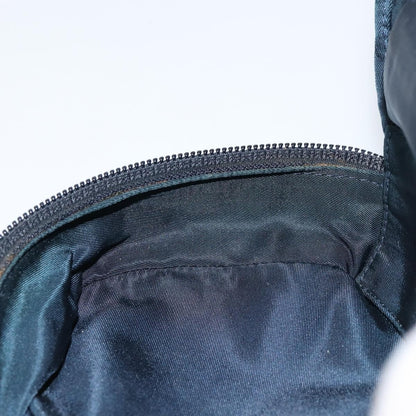 Christian Dior Vintage Saddle Coin Purse Diorissimo Canvas, BLUE, CANVAS, Clutche & pouche