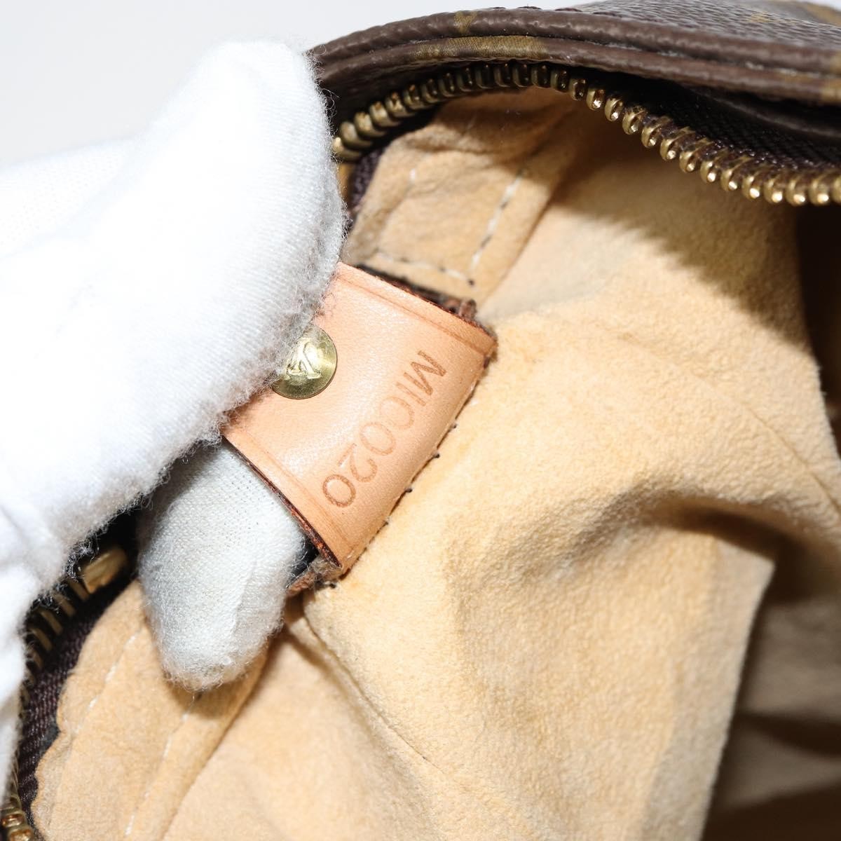 Louis Vuitton Looping Handbag Monogram Canvas, BROWN, CANVAS, Shoulder bag