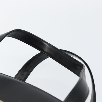 Burberry Vintage Handbag Leather, BLACK, LEATHER, Handbag