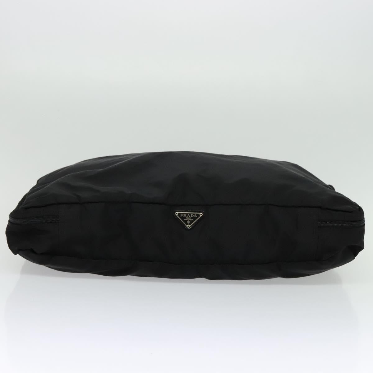 Prada Travel Duffle Bag Nylon, BLACK, NYLON, Travel bag