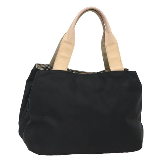 Burberry Vintage Handbag Nylon, BLACK, NYLON, Handbag