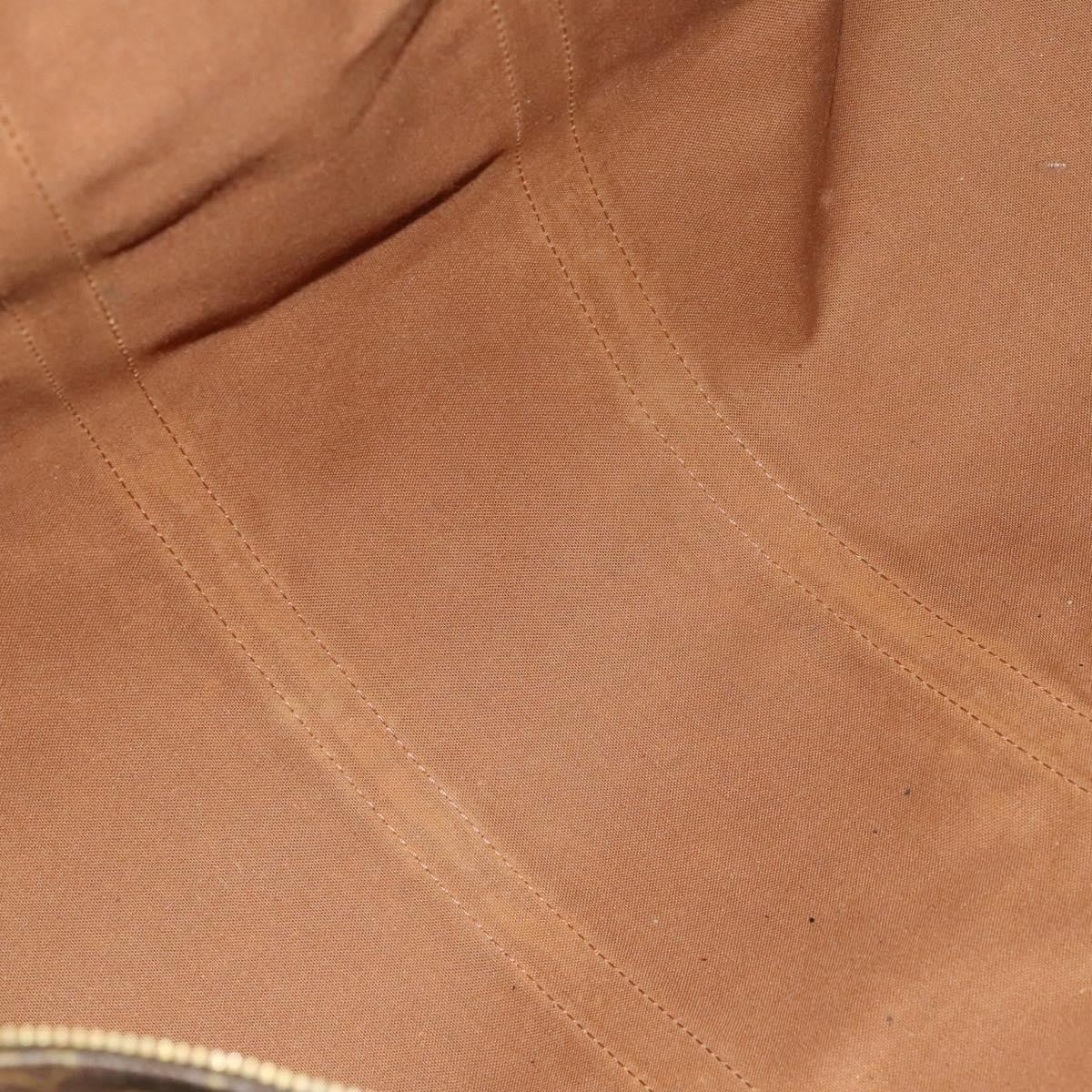 Louis Vuitton Keepall Bag Monogram Canvas, BROWN, CANVAS, Travel bag