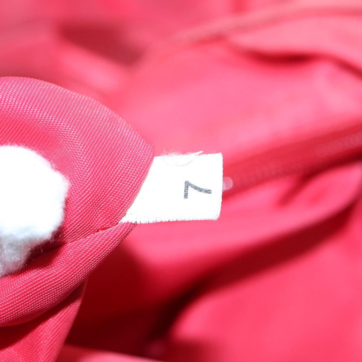 Prada Logo Flat Tote Bag. Nylon Tessuto, PINK, NYLON, Tote bag