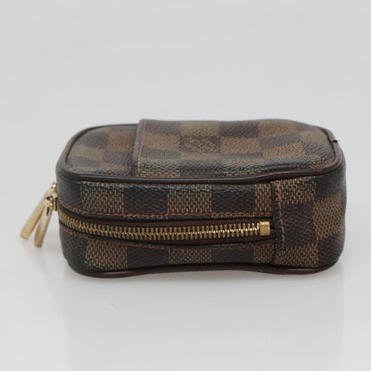 Louis Vuitton Etui Okapi Camera Case Damier, BROWN, CANVAS, Travel bag