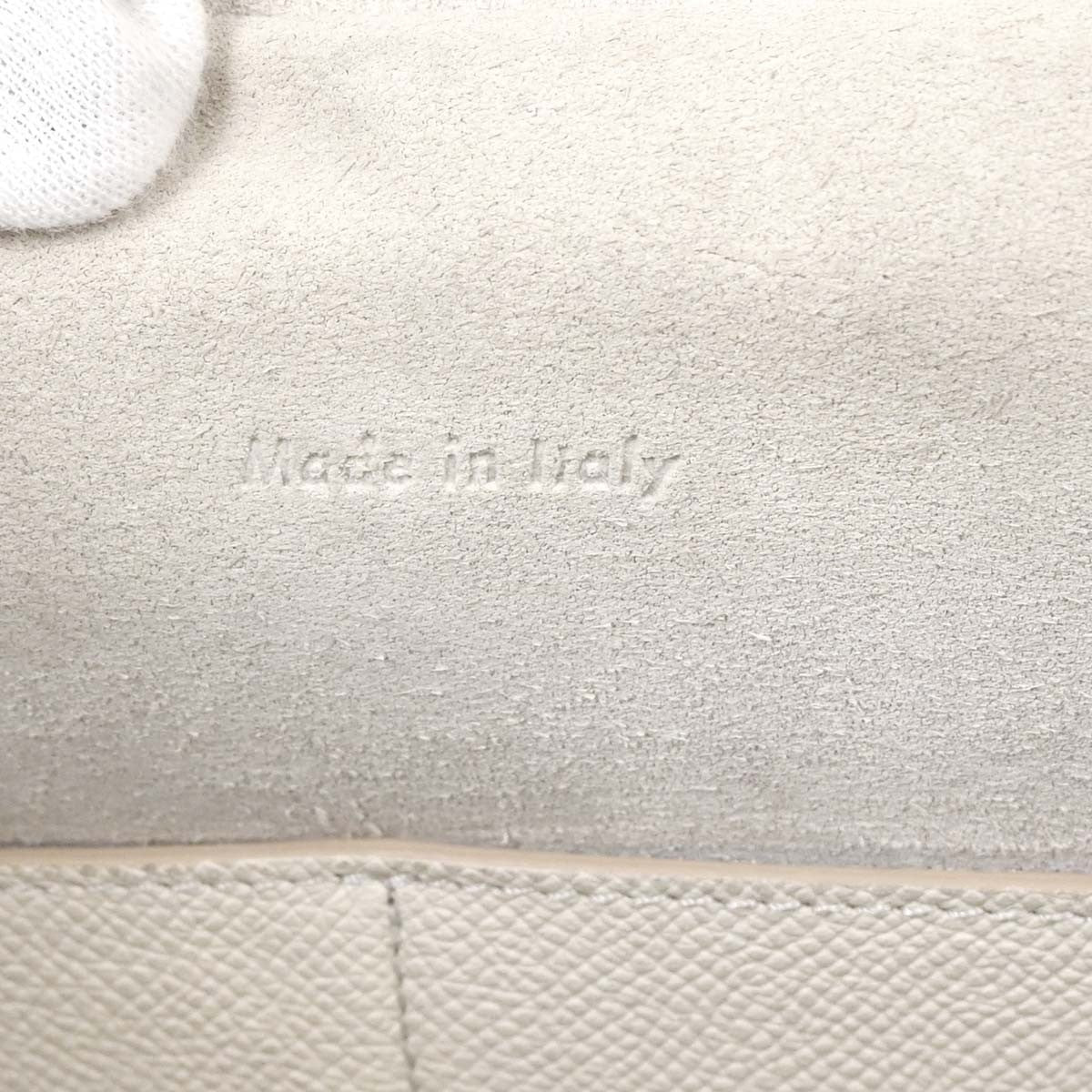 Celine Belt Bag Calfskin, WHITE, LEATHER, Handbag