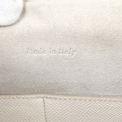 Celine Belt Bag Calfskin, WHITE, LEATHER, Handbag