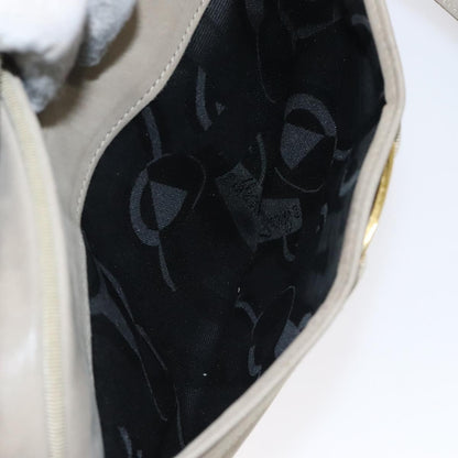 Salvatore Ferragamo Vala Shoulder Bag Suede, BEIGE, SUEDE, Shoulder bag