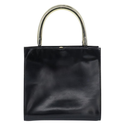 Salvatore Ferragamo Vintage Handbag Patent leather, BLACK, PATENT_LEATHER, Handbag