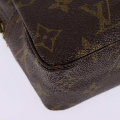 Louis Vuitton Trousse Toiletry Pouch Monogram Canvas, BROWN, CANVAS, Toiletry Case